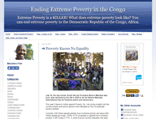 Tablet Screenshot of endingextremepoverty.org
